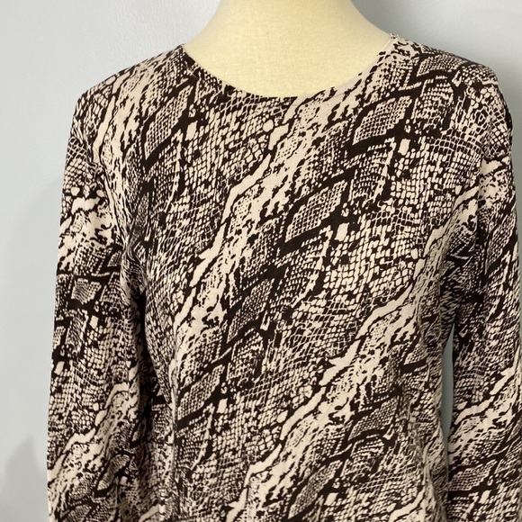 Jones New York snake print top - Picture 2 of 6